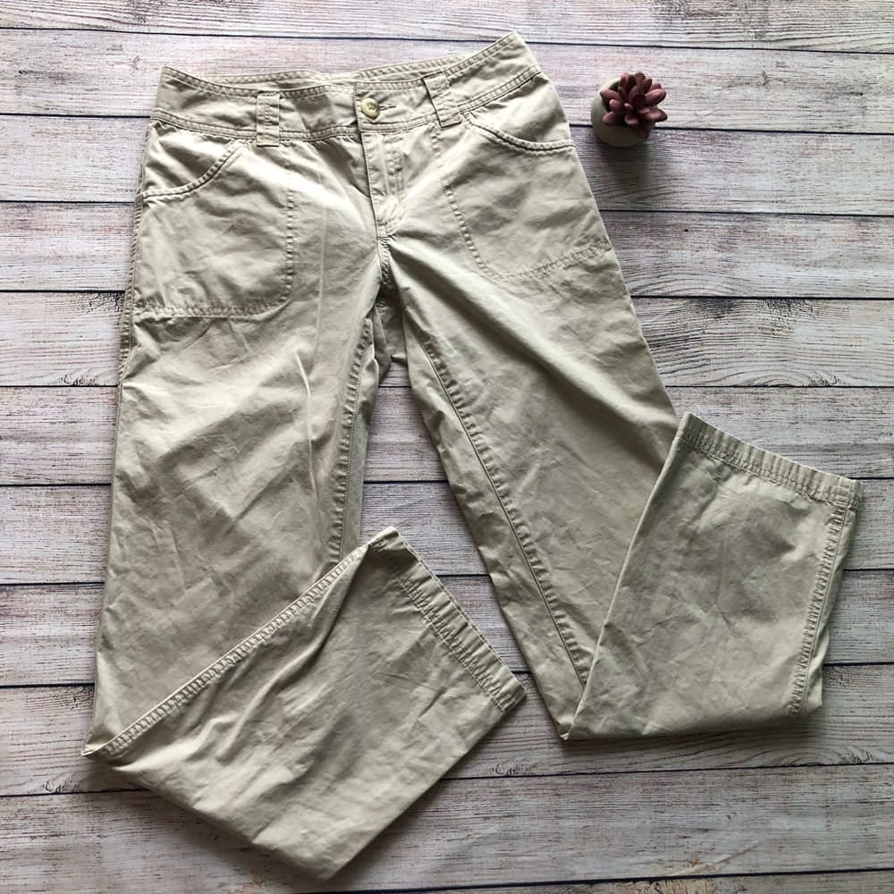 Columbia khaki style cotton pants sz 2